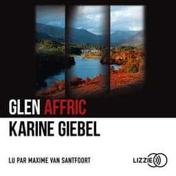 Glen Affric de Karine Giebel, couverture du livre audio