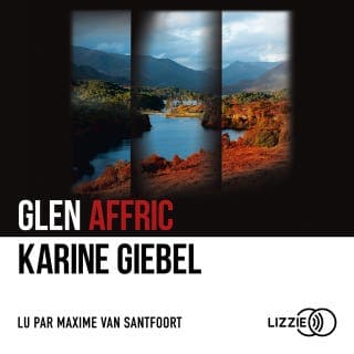 Glen Affric de Karine Giebel, couverture du livre audio