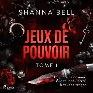 Jeux de pouvoir de Shanna Bell, couverture du livre audio