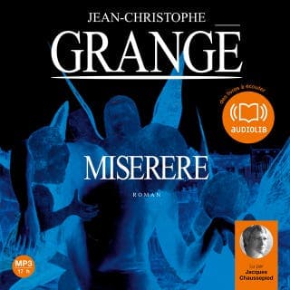 Miserere de Jean-Christophe Grangé, couverture du livre audio