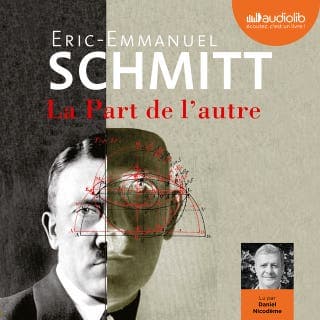 La Part de l'autre d’Éric-Emmanuel Schmitt, couverture du livre audio
