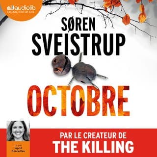 Octobre de Søren Sveistrup, couverture du livre audio