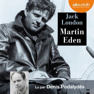 Martin Eden de Jack London, couverture du livre audio