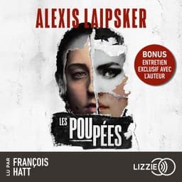 Les Poupées d’Alexis Laipsker, couverture du livre audio