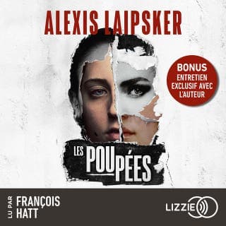 Les Poupées d’Alexis Laipsker, couverture du livre audio