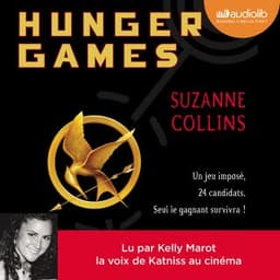 Hunger Games I de Suzanne Collins, couverture du livre audio
