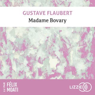 Madame Bovary de Gustave Flaubert, couverture du livre audio