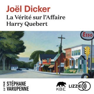 La Vérité sur l'affaire Harry Quebert de Joël Dicker, couverture du livre audio