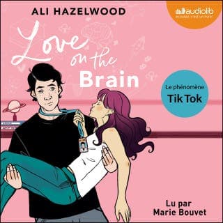 Love on the brain d’Ali Hazelwood, couverture du livre audio
