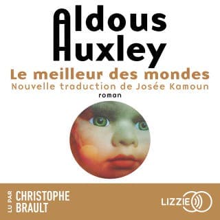 Le meilleur des mondes d’Aldous Huxley, couverture du livre audio
