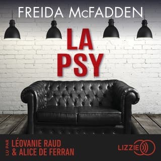 La psy de Freida McFadden, couverture du livre audio