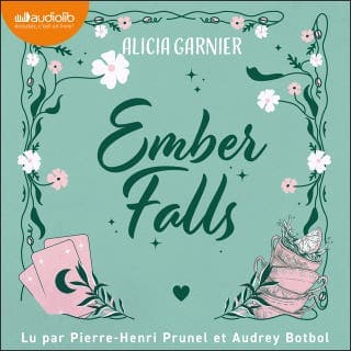 Ember falls d’Alicia Garnier, couverture du livre audio