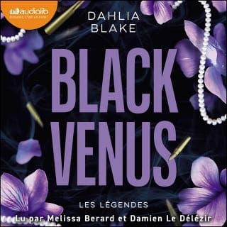 Black Venus de Dahlia Blake, couverture du livre audio
