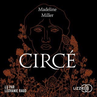 Circé de Madeline Miller, couverture du livre audio