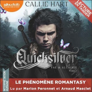 Quicksilver - Fae & Alchimie, tome 1 - En Tandem de Callie Hart, couverture du livre audio