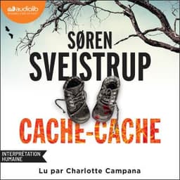 Cache-Cache de Søren Sveistrup, couverture du livre audio