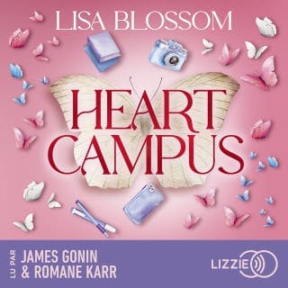 Heart Campus de Lisa Blossom, couverture du livre audio