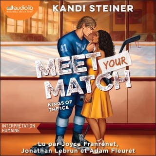 Kings of the Ice - tome 1 de Kandi Steiner, couverture du livre audio