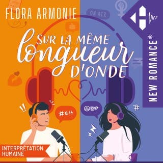Sur la même longueur d'onde de Flora Armonie, couverture du livre audio