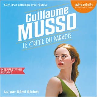 Le Crime du paradis de Guillaume Musso, couverture du livre audio