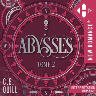 Abysses - Tome 02 de C.S. Quill, couverture du livre audio