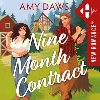 Nine Month Contract d’Amy Daws, couverture du livre audio