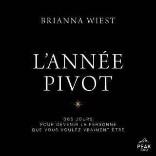 L’année pivot de Brianna Wiest, couverture du livre audio