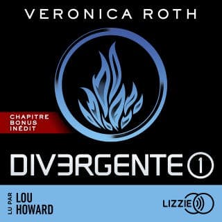Divergente - Tome 1 de Veronica Roth, couverture du livre audio