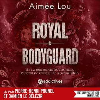 Royal Bodyguard d’Aimée Lou, couverture du livre audio