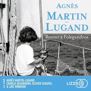 Retour à Folegandros d’Agnès Martin-Lugand, couverture du livre audio