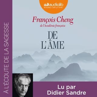 De l'âme de François Cheng, couverture du livre audio