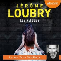 Les Refuges de Jérôme Loubry, couverture du livre audio